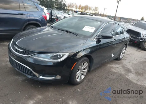 2015 Chrysler 200 Limited from USA, damaged, VIN 1C3CCCAB5FN536495